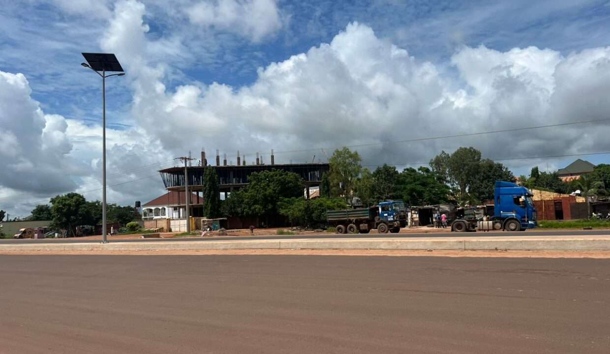 Other side of the Coastal Road Highway